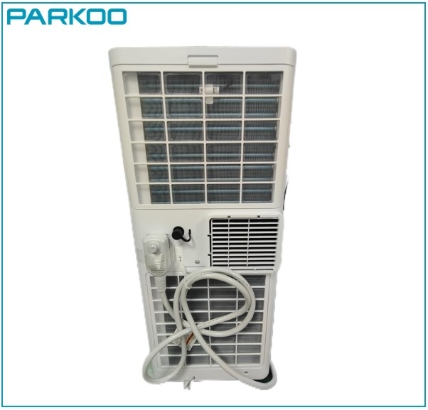 10000BTU R32 स्व-वाष्पीकरणीय पोर्टेबल एयर कूलिंग कंडीशनर एलईडी डिस्प्ले चाइल्ड लॉक