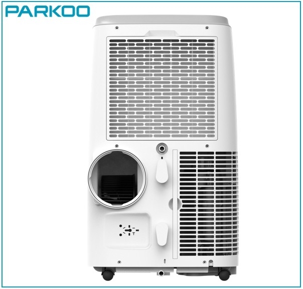 380 m3/घंटा 14000 btu R290 रेफ्रिजरेंट पोर्टेबल एयर कंडीशनर अस्थिर परिवेश तापमान 17°C-30°C सेट करने योग्य