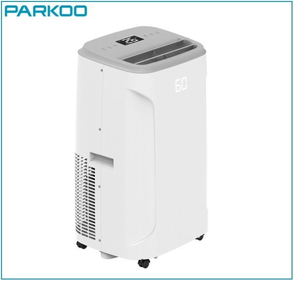 380 m3/घंटा 14000 btu R290 रेफ्रिजरेंट पोर्टेबल एयर कंडीशनर अस्थिर परिवेश तापमान 17°C-30°C सेट करने योग्य